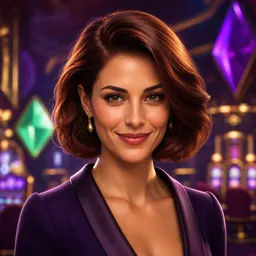 Avatar illustrato di Federica T. in stile casinò